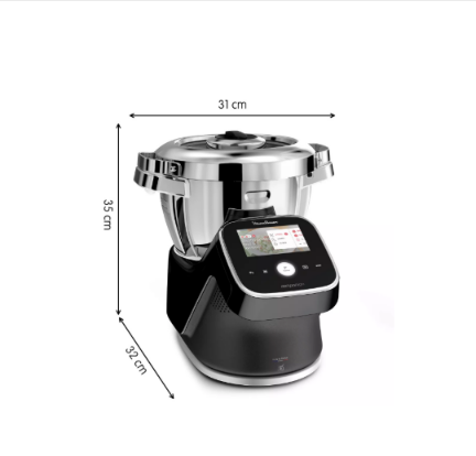 MOULINEX I Companion Touch Pro XL Nero HF93D810