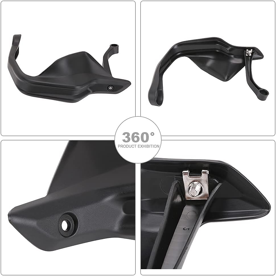 Paramani in plastica ABS per moto S1000XR F800GS R1200GS R1200GS LC 2013-2018 R1250GS/ADV 2018 2019 Nero