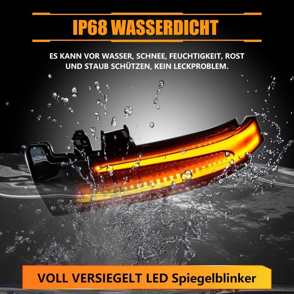 Indicatore LED Indicatore specchietto per Mercedes