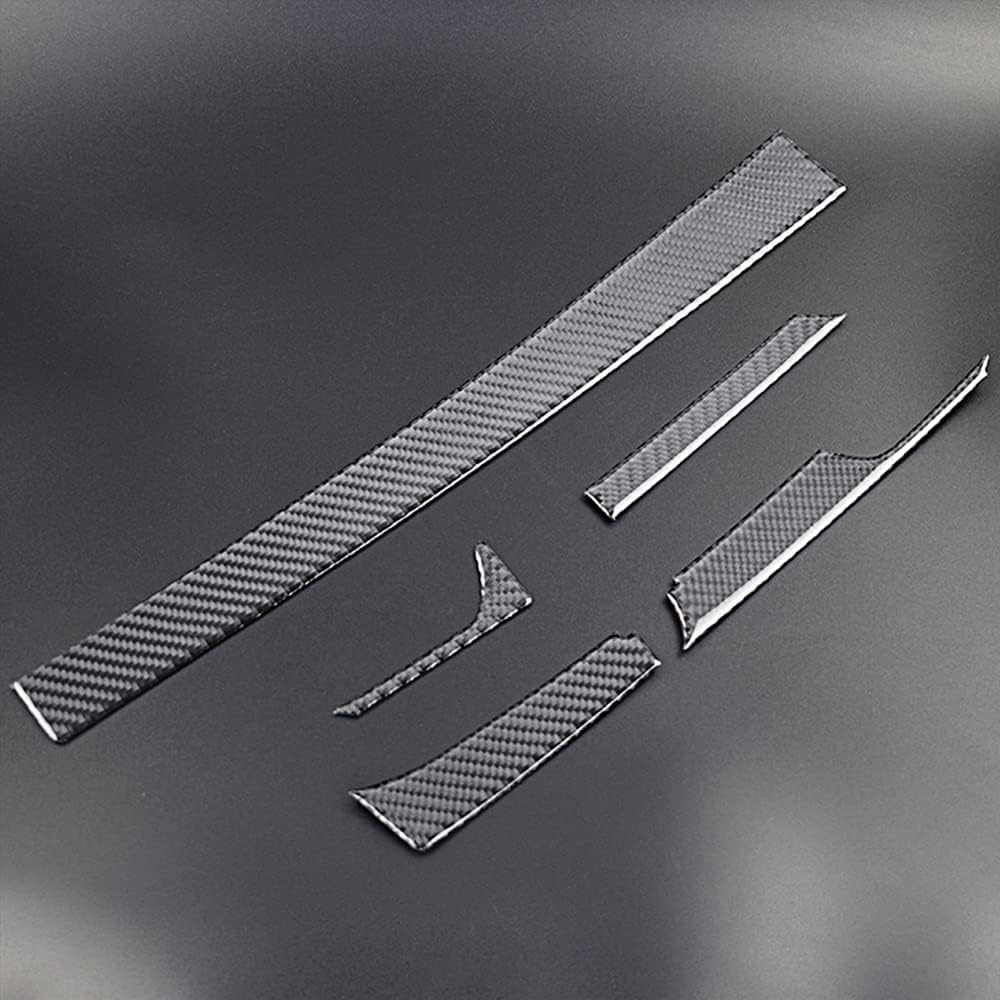 opri cruscotto per console centrale auto in fibra di carbonio Accessori decorativi