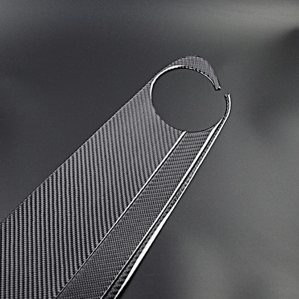 opri cruscotto per console centrale auto in fibra di carbonio Accessori decorativi