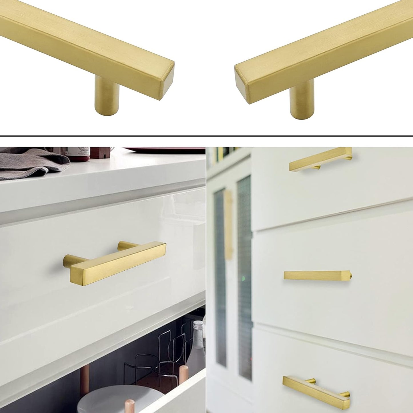 Maniglie per Mobili da Cucina 160mm 5 Pezzi