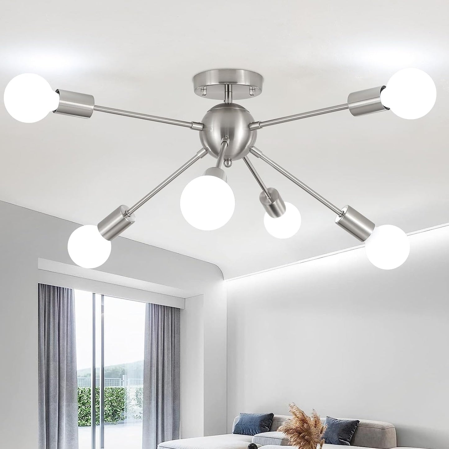 Lampadario Sputnik 6 Luci