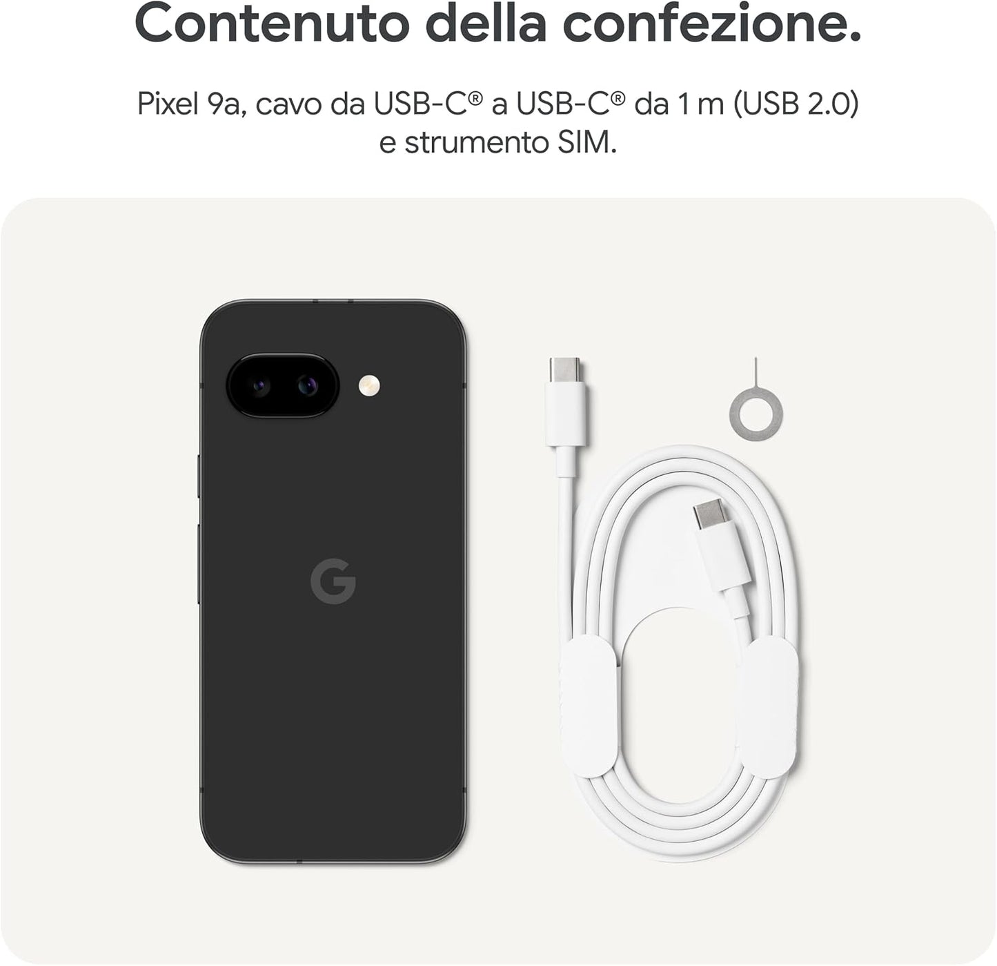 Smartphone GOOGLE Pack Pixel 9a Iris + Powerbank