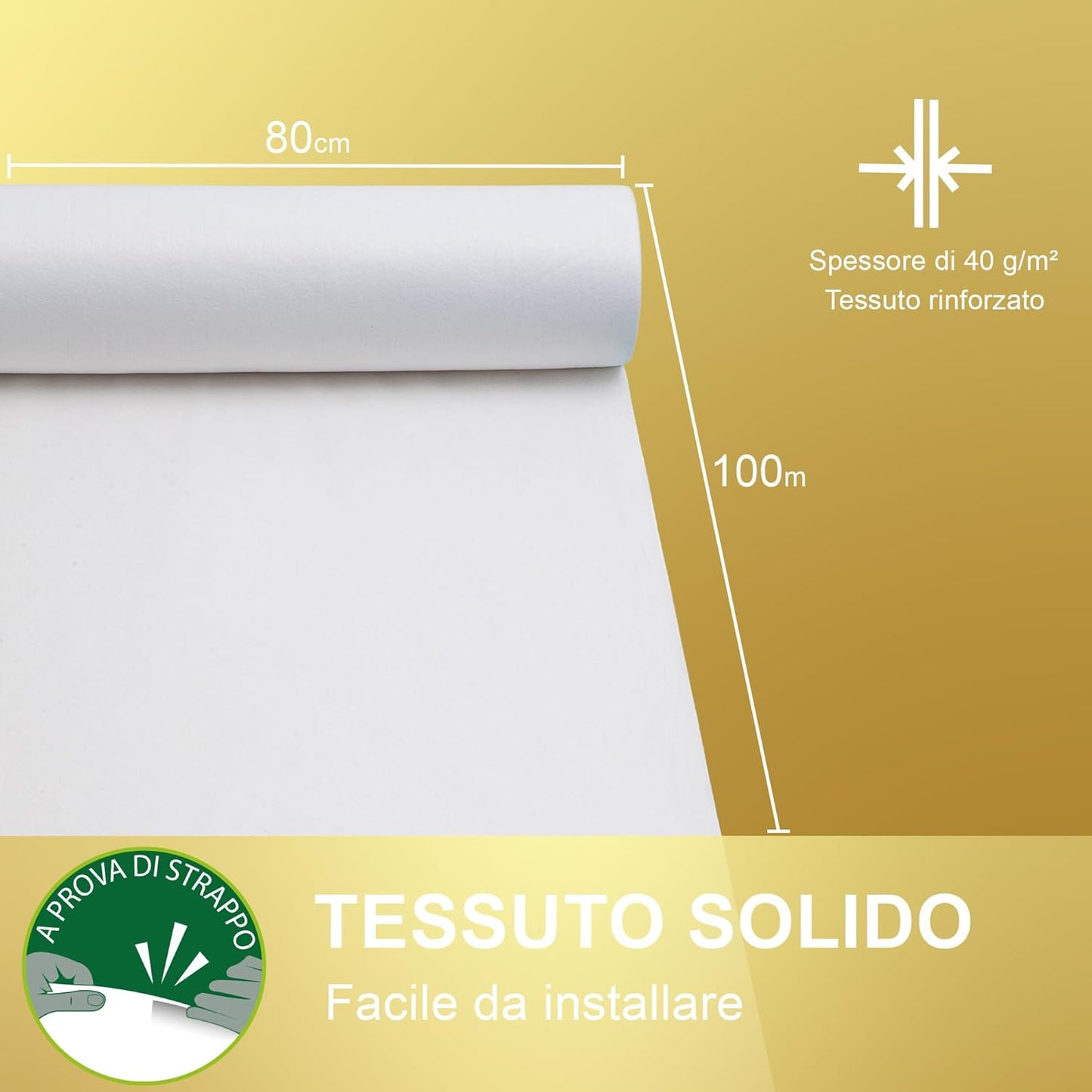 Tenda Decorazione Arco Nuziale, Baby Shower, Comunione, Battesimo, Compleanno 80CM X 100M