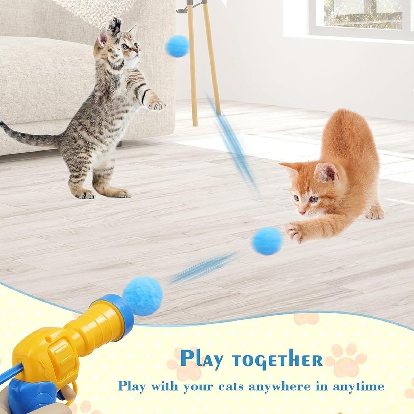 Lanciatore di Palline per Gatti