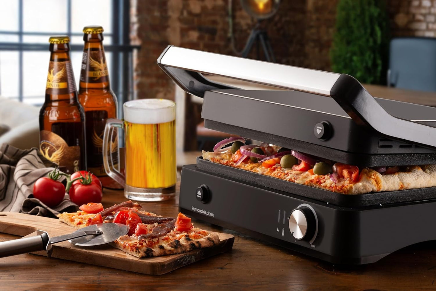 Ariete 1934 MetalGrill 3in1, Griglia elettrica 2000W