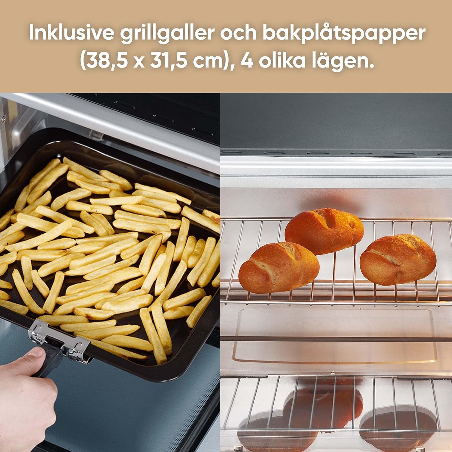 SEVERIN TO 2058 Forno Elettrico 42 L da 1800W
