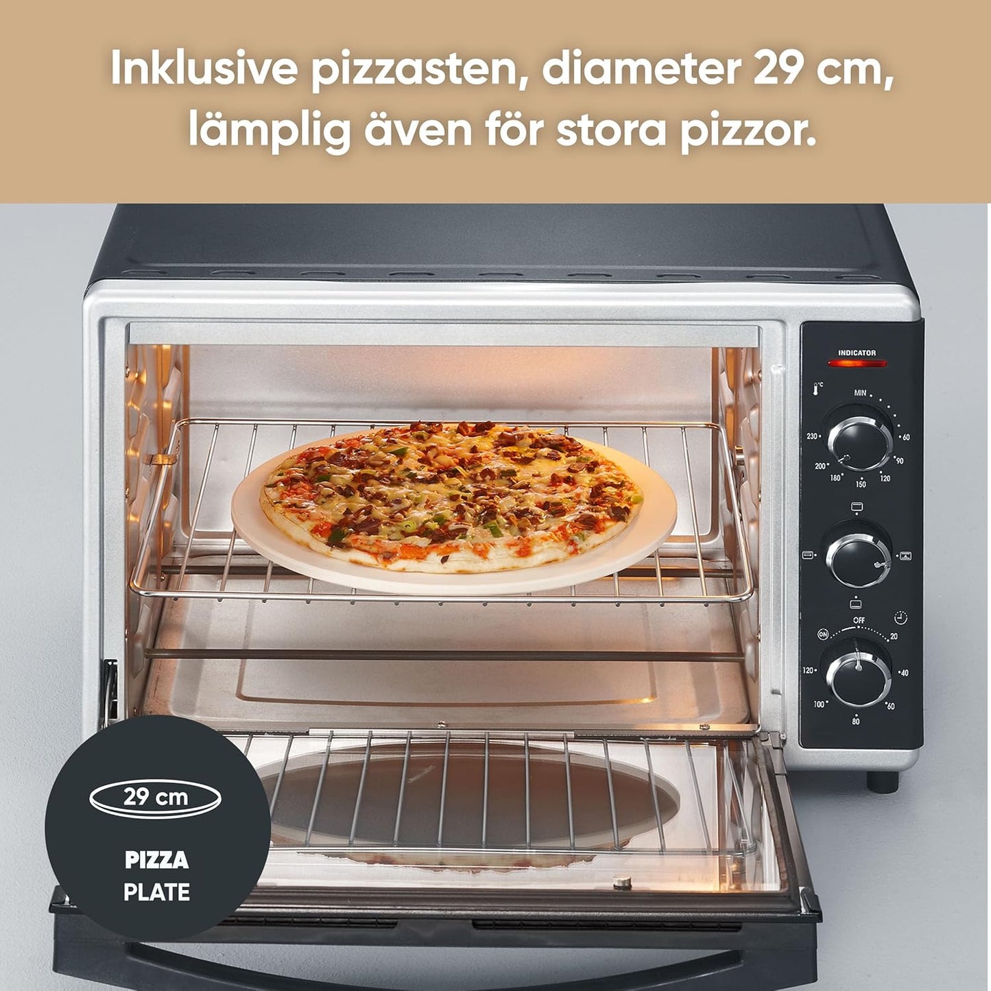 SEVERIN TO 2058 Forno Elettrico 42 L da 1800W