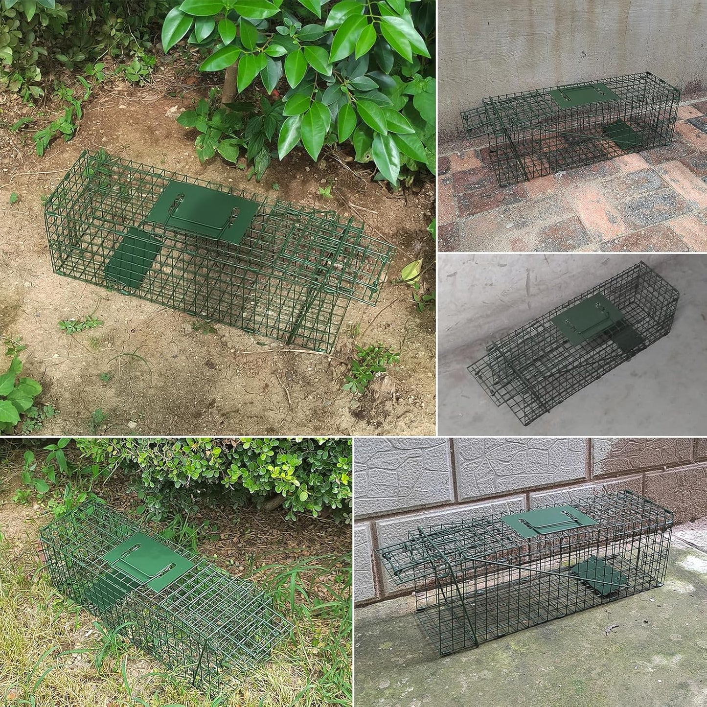 Gabbia trappola Qianruida per topi 61 x 19 x 20 cm