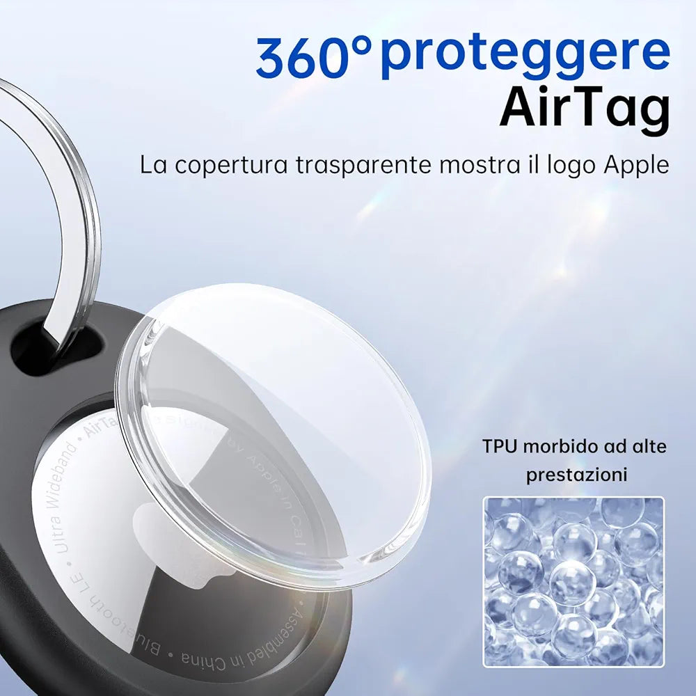 Portachiavi per AirTag 4 pezzi