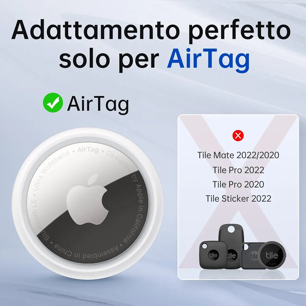 Portachiavi per AirTag 4 pezzi