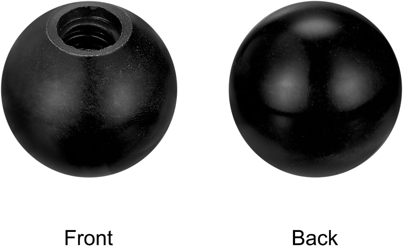 Confezione da 12 pomelli a sfera filettati M10 x 35 mm