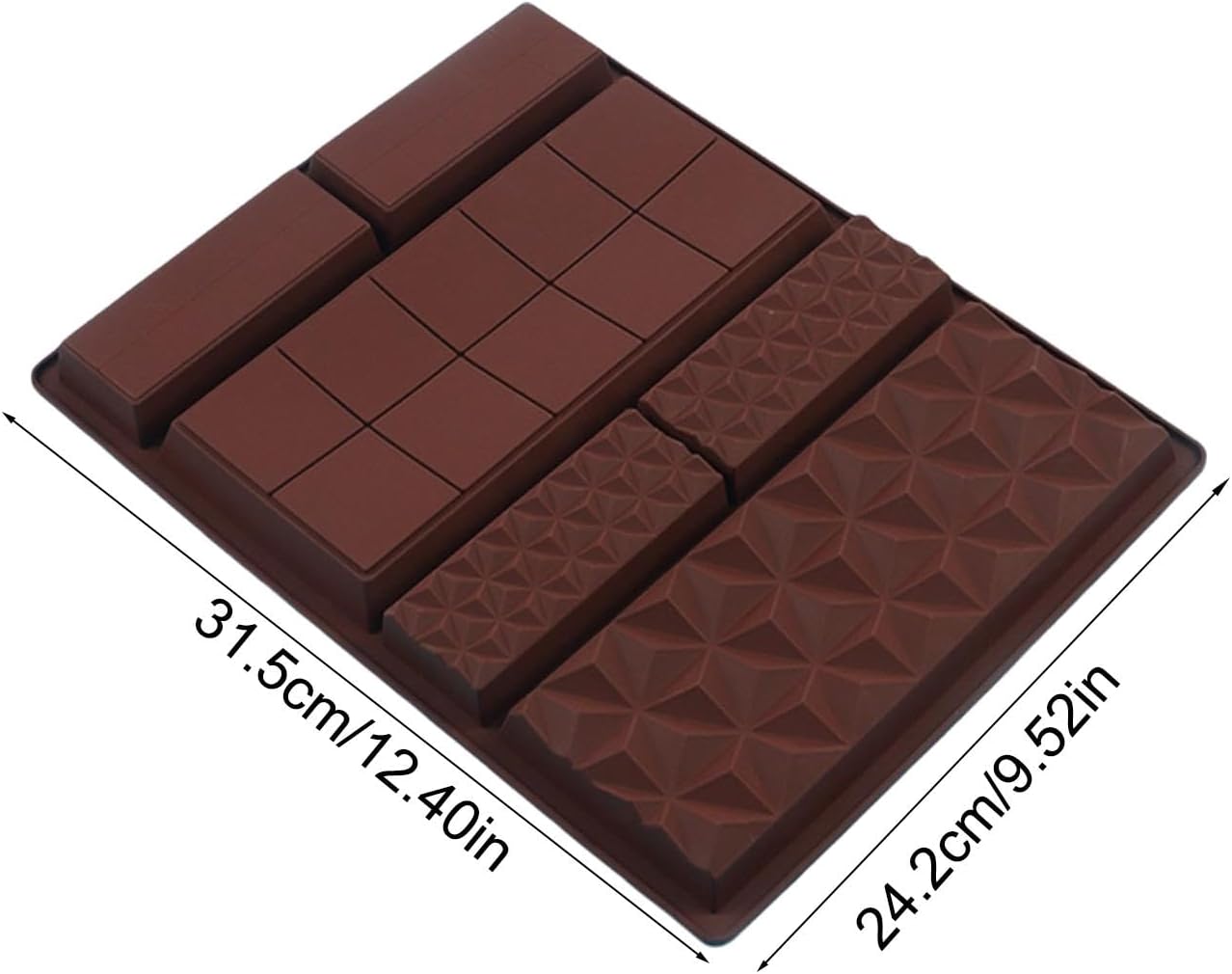 Stampo per dessert al cioccolato, stampo in silicone