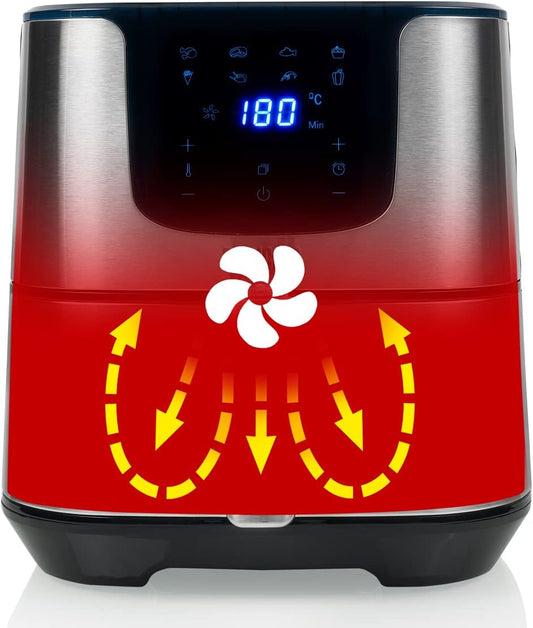 Princess Digital Aerofryer Deluxe XXL con 5.5 litri
