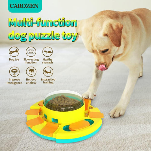 Giocattoli interattivi per cani, puzzle per cani per addestramento e alimentazione divertente, puzzle per cani di piccola e media taglia, migliora l'intelligenza del tuo cane