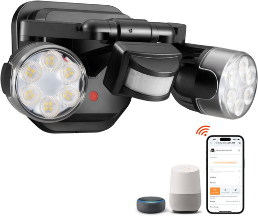Faretto LED intelligente con sensore di movimento