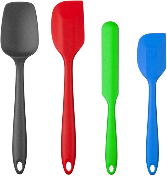 Set  (4 Pezzi) spatole in Silicone Nuove "confezione danneggiata"
