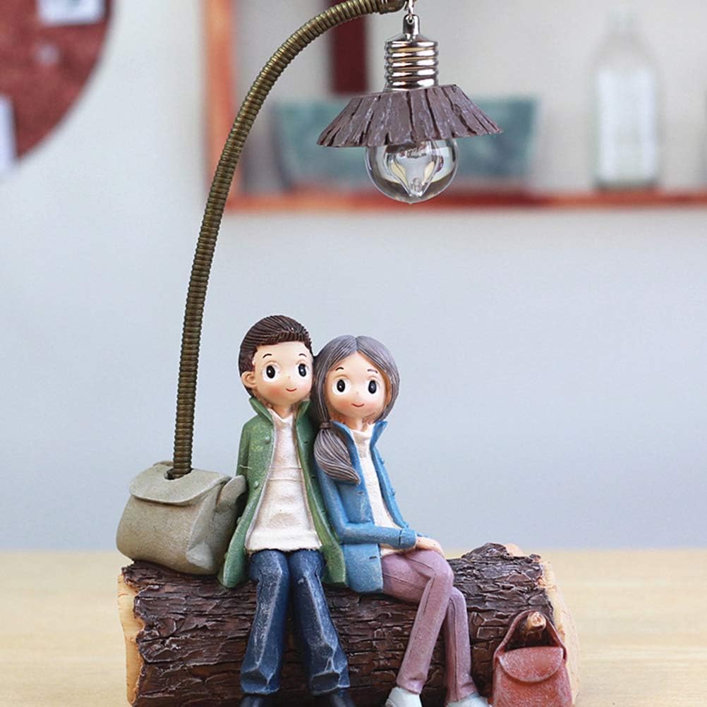 Mini Lampada in Resina per Coppie Soggiorno