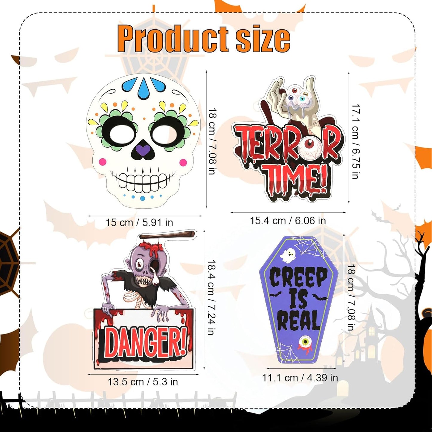 25pz Accessori per di Halloween