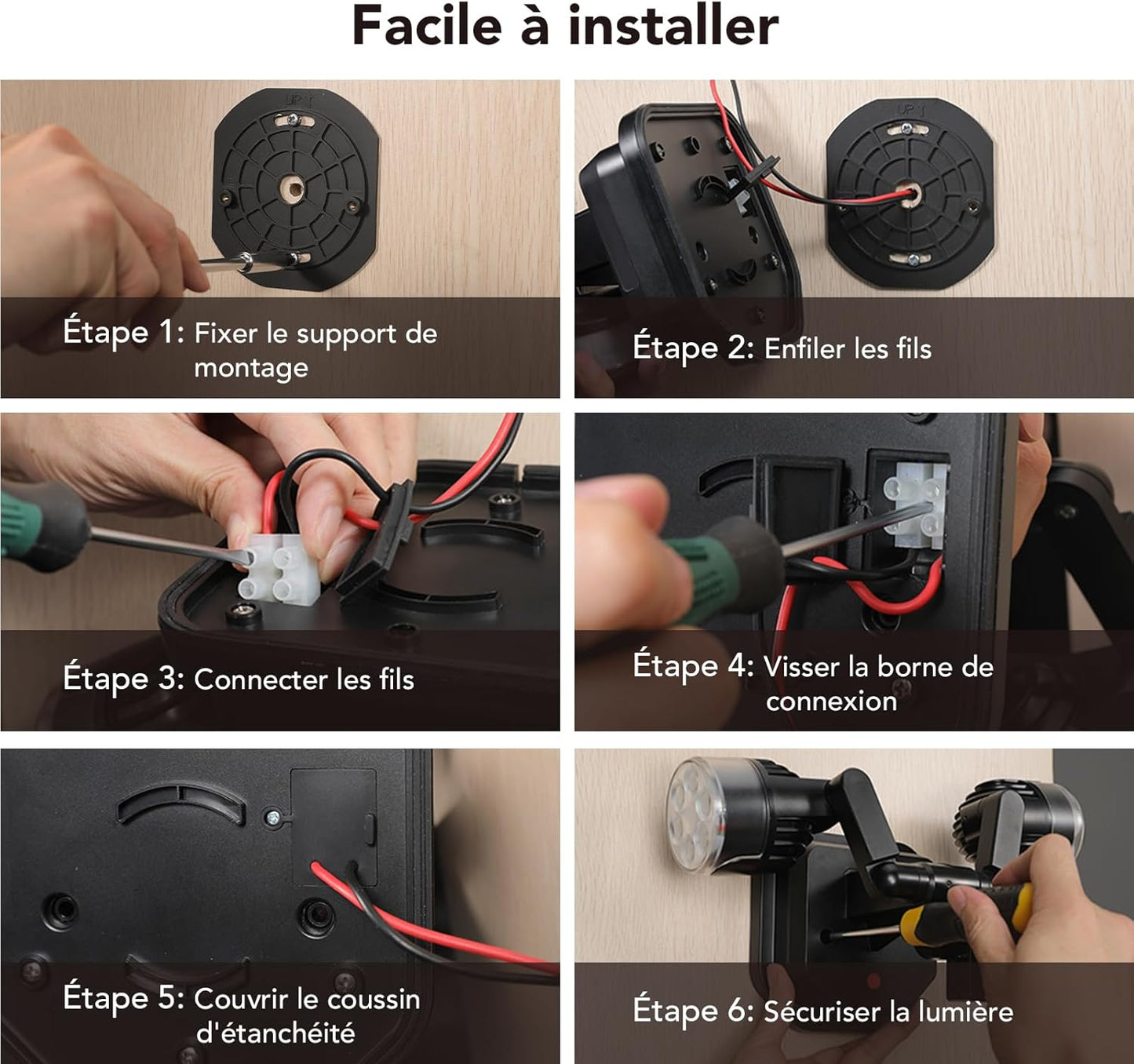 Faretto LED intelligente con sensore di movimento