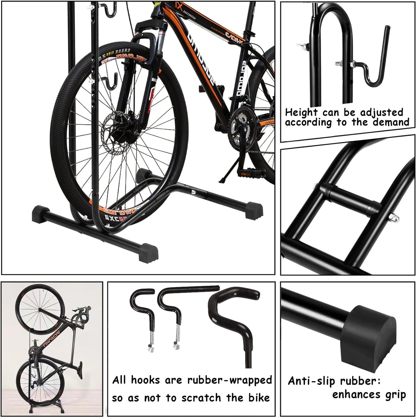Supporto da pavimento per bicicletta