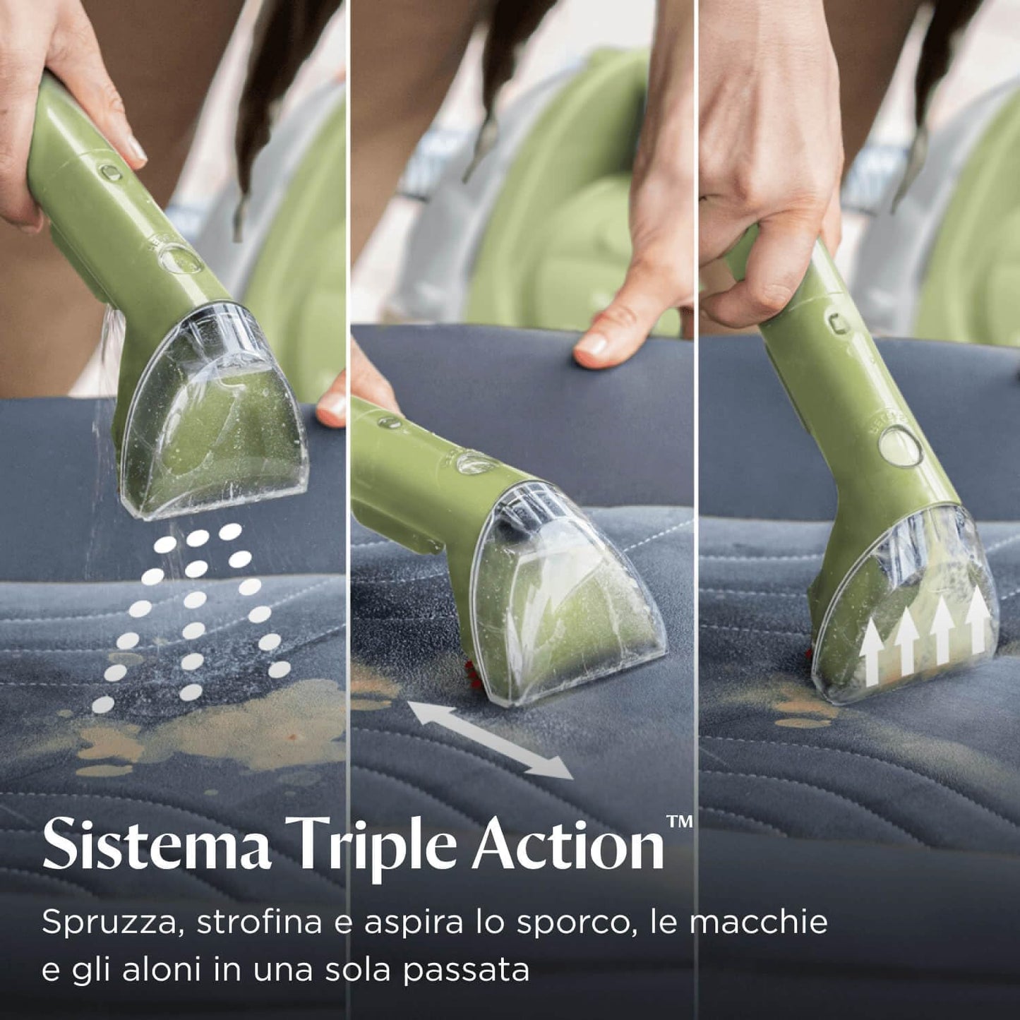 BISSELL Little Green Lavatappezzeria per Macchie Quotidiane e Sporco