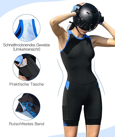 Tuta da triathlon da donna TG. M