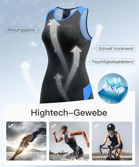Tuta da triathlon da donna TG. M