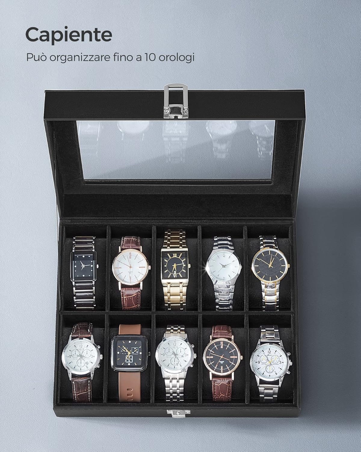Porta Orologi a 10 Posti