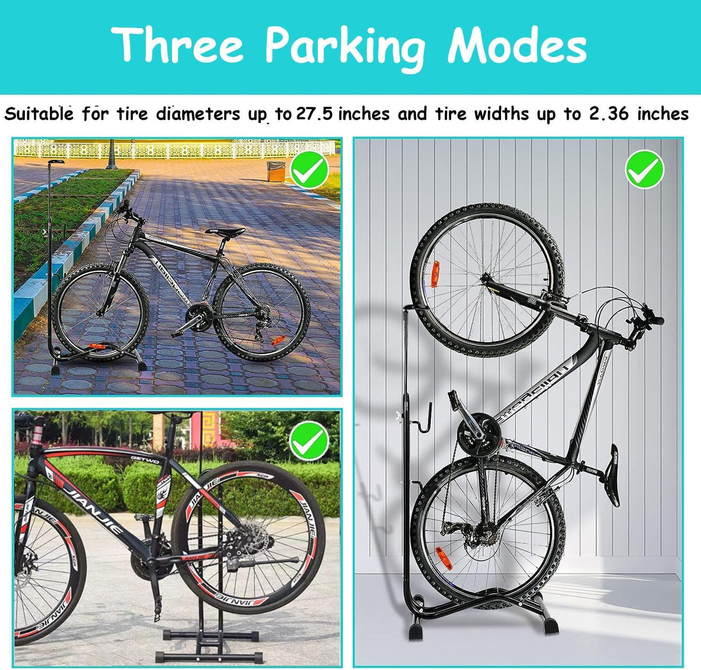Supporto da pavimento per bicicletta