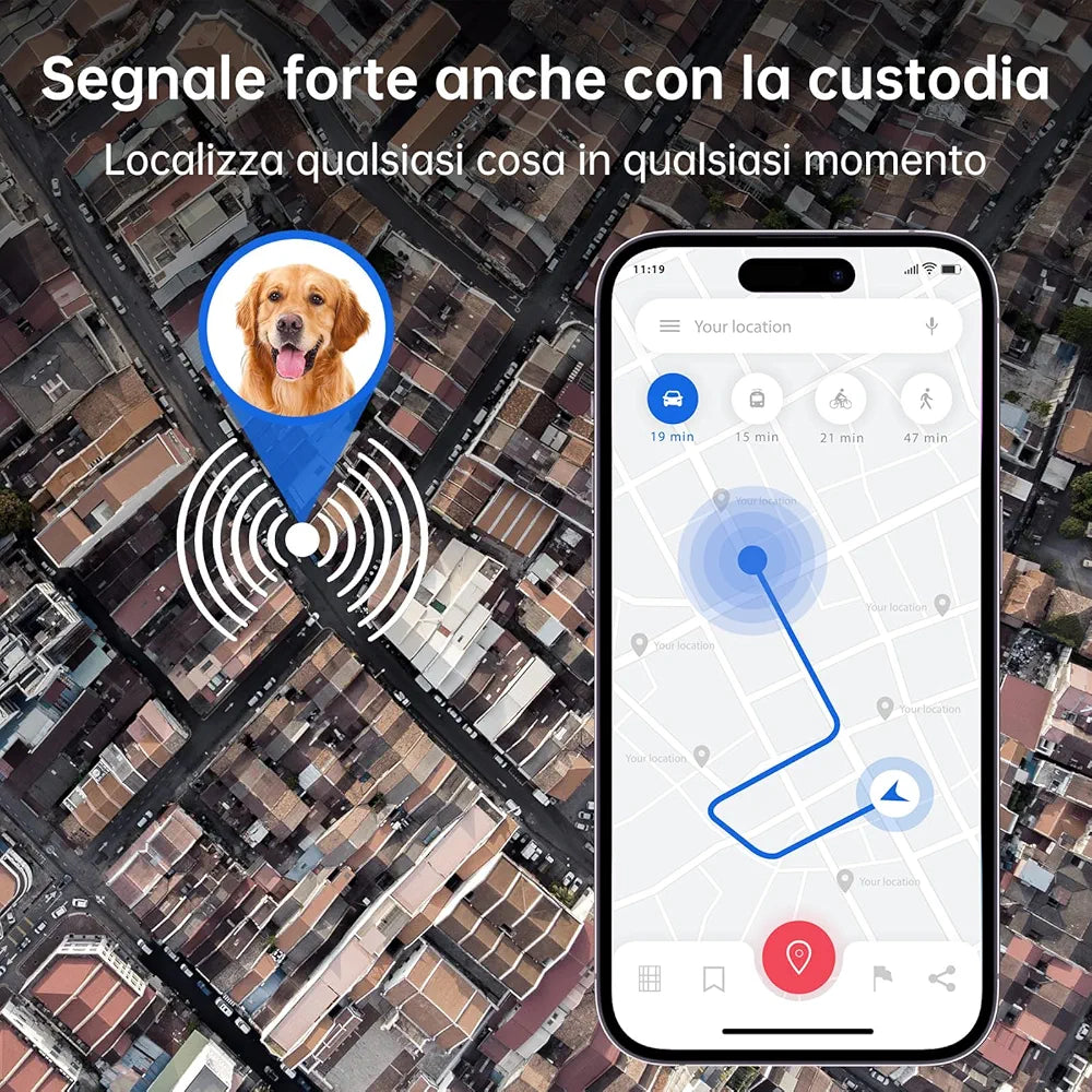 Portachiavi per AirTag 4 pezzi